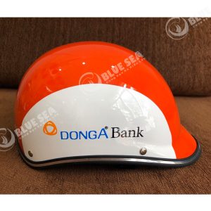 Mũ bảo hiểm in logo quảng cáo ngân hàng Đông Á Bank